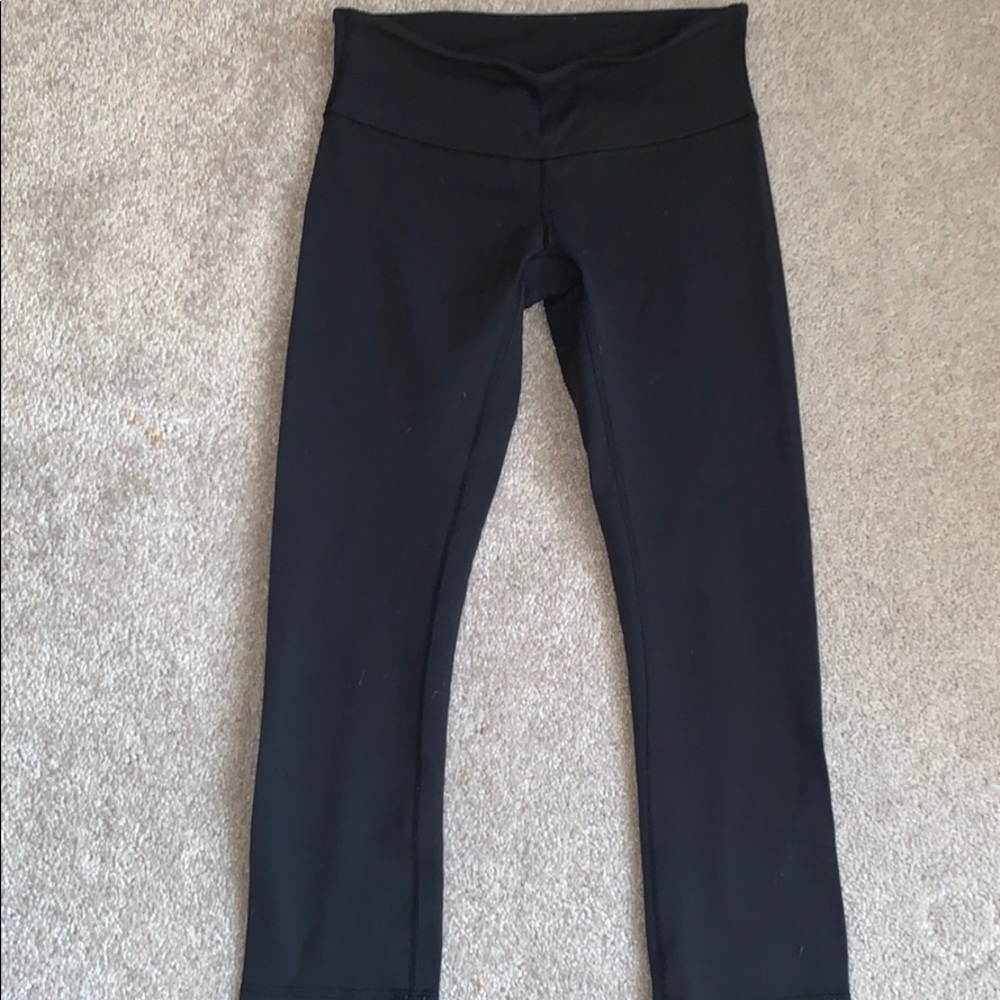 Lululemon Cropped black leggings